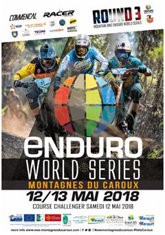 EWS2018, l'affiche de la coupe du Monde de VTT enduro dans le Caroux