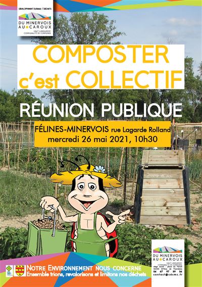 Réunion Compost CO à Félines le 26/05/2021