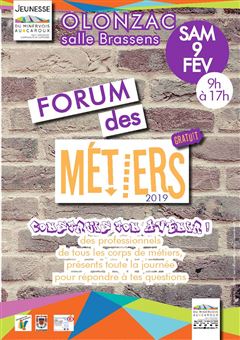 Le Forum des Métiers et de la Formation est organisé par le Point Info Jeunes, en partenariat avec le Collège Antoine Fauré le 9 février.