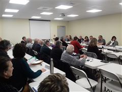 réunion du Conseil au siège de la Communauté de communes à St-Pons