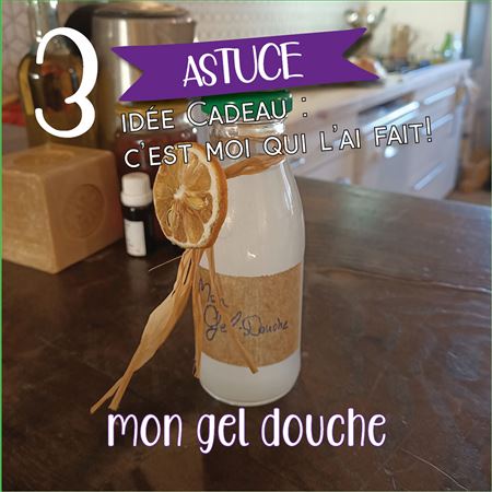 Jour 3 : le gel douche