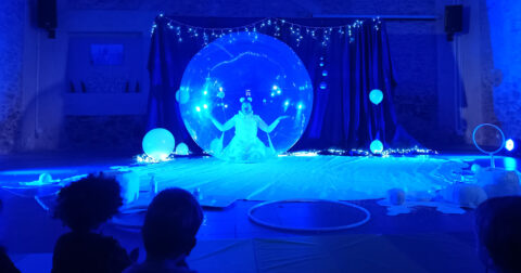 photo du spectacle Bulle de Neige, à Olonzac