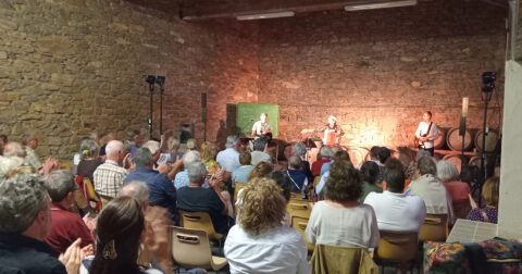 spectacle à Beaufort, le 13 juin 2025, avec Alain Parfait et les Subjonctifs.