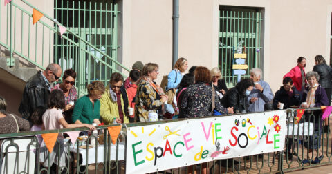 Inauguration de l'Espace de Vie Sociale L'AGORA, en 2021